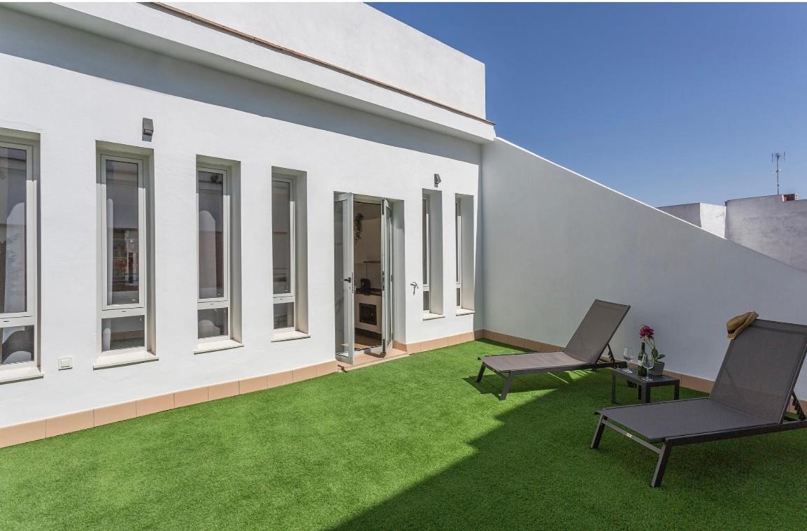 Apartamento Atico Moderno ヘレス エクステリア 写真
