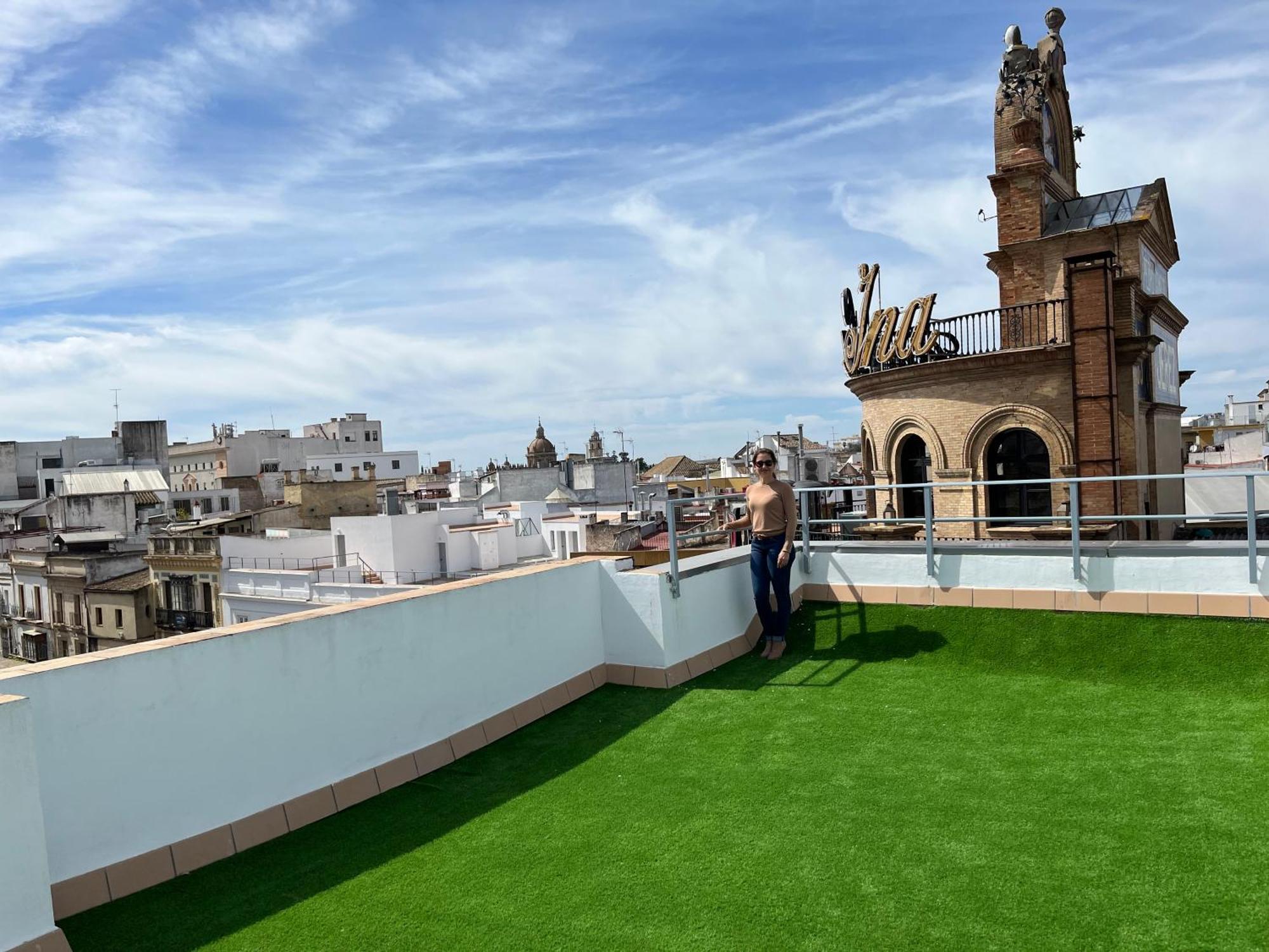 Apartamento Atico Moderno ヘレス エクステリア 写真